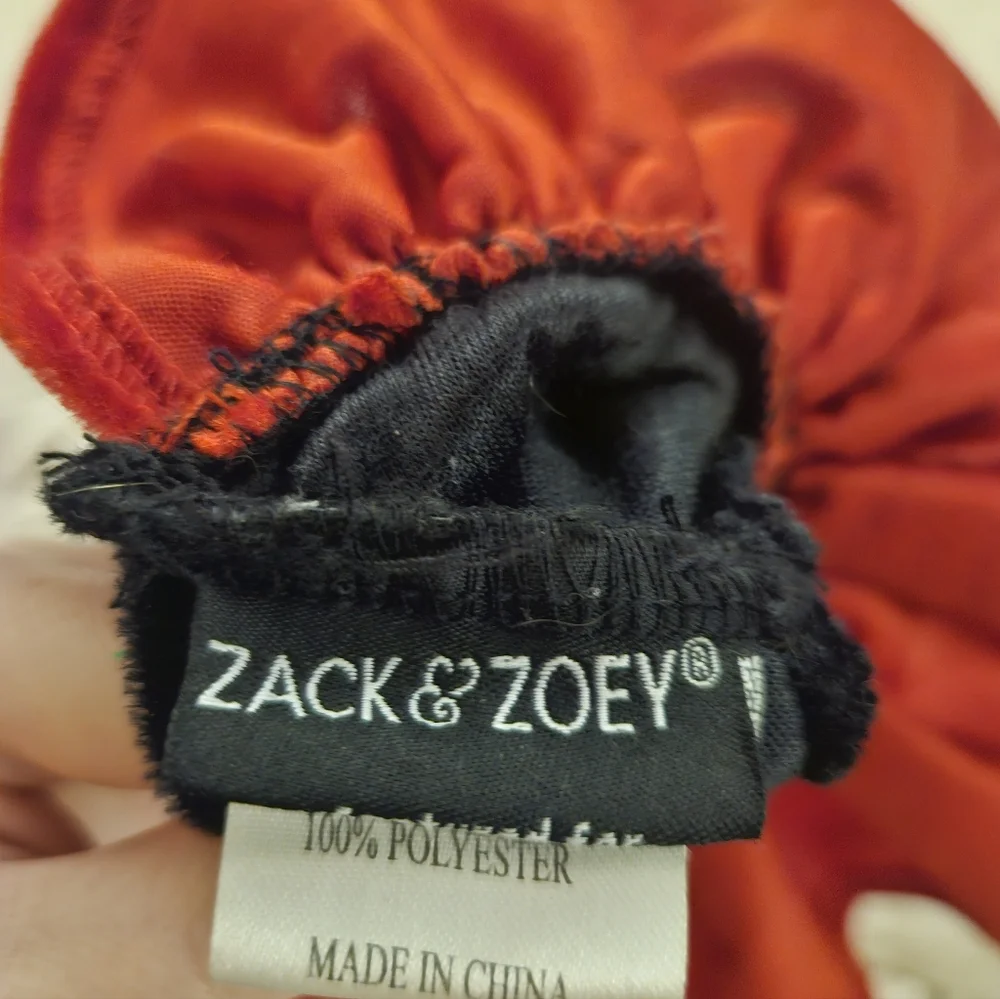 Zack & Zoey Red Velvet Holiday Dog Dress – XX-Small